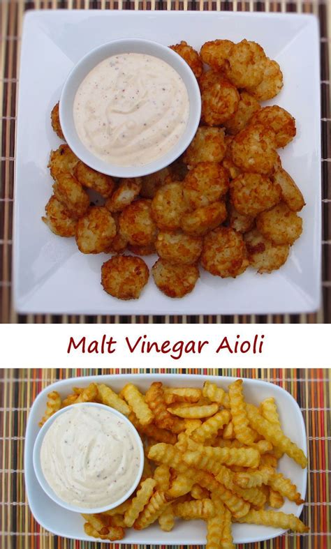 malt vinegar aioli recipe.